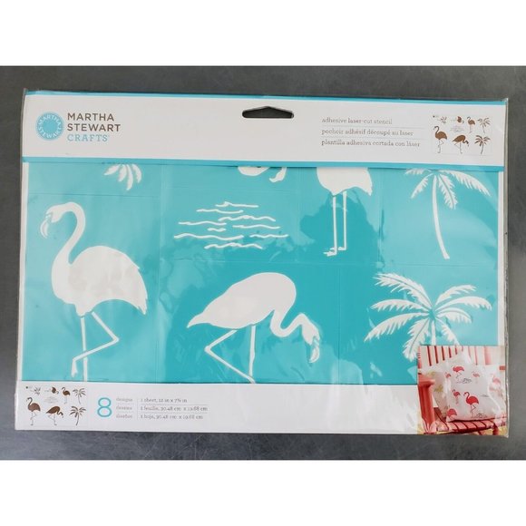 Martha Stewart Adhesve Laser-Cut Stencls, Elegant Scrpt | Mchaels